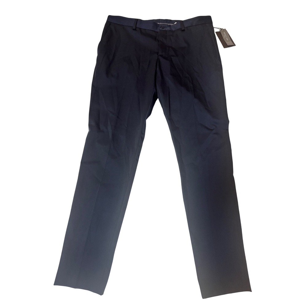 Zara Man Perfect Look Tailoring Navy Blue Dress Pants Mens Size 36/34 NWT
